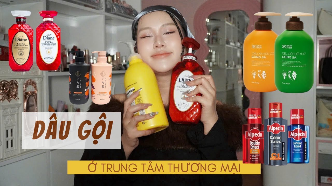 REVIEW dầu gội đầu giá bình dân ở siêu thị
